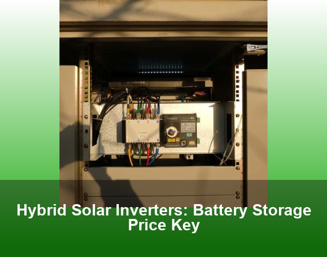 Hybrid Solar Inverters: Battery Storage Price Key